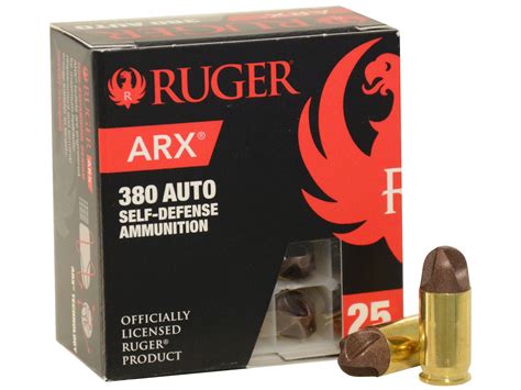 Ruger Self Defense 380 Acp Ammo 56 Grain Polycase Arx Fluted Lead Free Ruger Self Defense 380 Acp Ammo 56 Grain Polycase Arx Fluted Lead Free