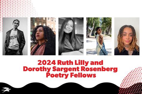 Ruth Lilly And Dorothy Sargent Rosenberg Poetry Fellowship Finalists