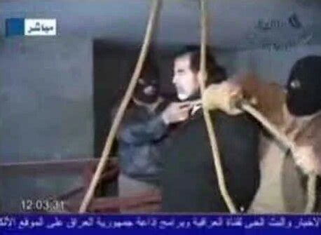 Saddam Hussein Hang Video