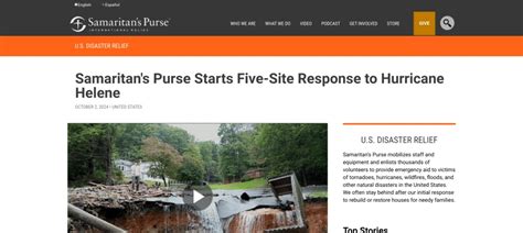 Samaritan S Purse Mobilizes Staff And Equipment And Enlists Thousands