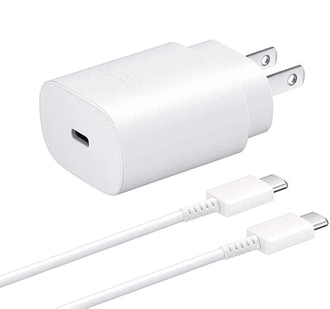 Samsung 25W Usb Type C Charger Pd Fast Wall Charger Samsung Travel