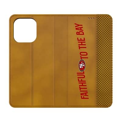 San Francisco 49Ers Brick Wall Folio Cell Phone Case For Iphone 16 Pro Target