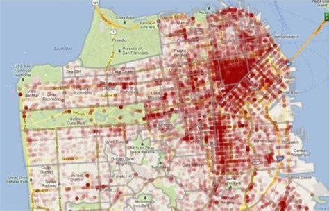 San Francisco Crime Map Caoticamary