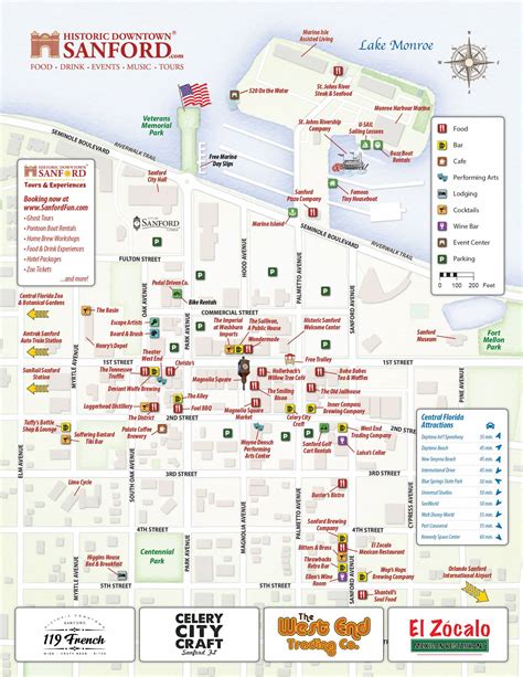 Sanford Fl Map Sanford Fl Map