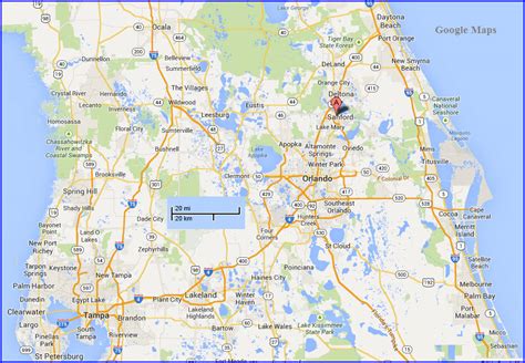 Sanford Fl To Orlando Fl