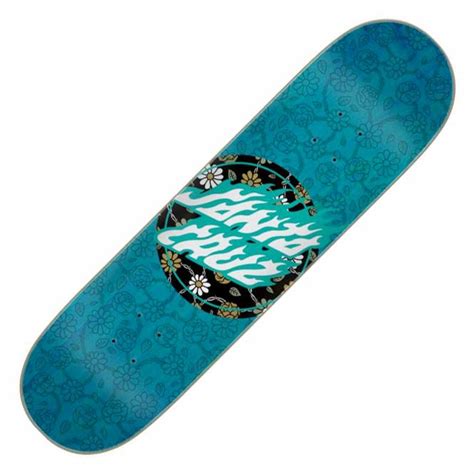 Santa Cruz Skateboards Floral Flame Dot Skateboard Deck 8 25 Santa Cruz Skateboards Floral Flame Dot Skateboard Deck 8 25