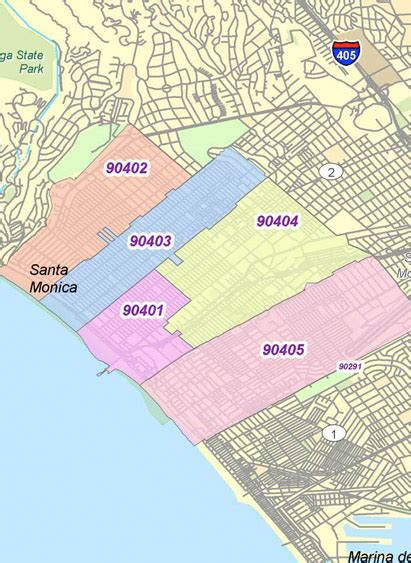 Santa Monica La Zip Code