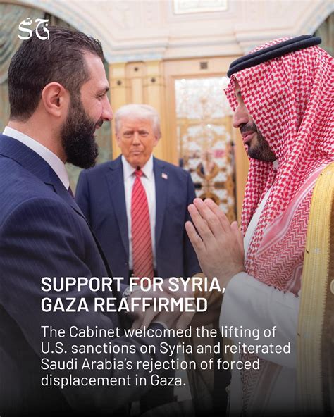 Saudi Arabia S Cabinet Has Reaffirmed Its Support For The Us Led Board Of Peace On Gaza Expressing Hope It Will Help End The Conflict And Enable Reconstruction And Regional Stability Chaired By Crown