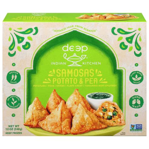 Save On Deep Indian Kitchen Medium Spice Potato Pea Samosa Frozen Meal Order Online Delivery Stop Shop Save On Deep Indian Kitchen Medium Spice Potato Pea Samosa Frozen Meal Order Online Delivery Stop Shop