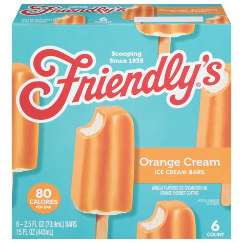 Save On Friendly Amp 39 S Orange Creme Ice Cream Bars 6 Ct Order Online Save On Friendly Amp 39 S Orange Creme Ice Cream Bars 6 Ct Order Online
