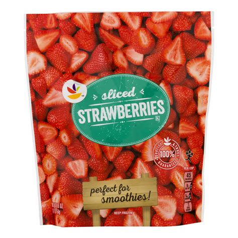Save On Giant Sliced Strawberries Frozen Order Online Delivery Giant