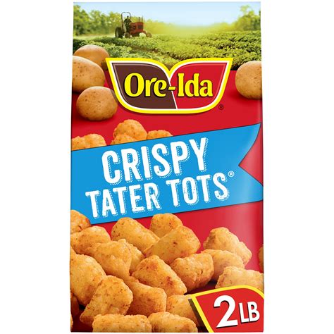 Save On Ore Ida Crispy Tater Tots Seasoned Shredded Potatoes Value Size