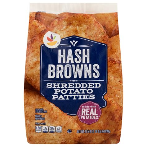 Save On Our Brand Hash Browns Shredded Potato Patties 10 Ct Frozen Order Online Delivery Giant Save On Our Brand Hash Browns Shredded Potato Patties 10 Ct Frozen Order Online Delivery Giant