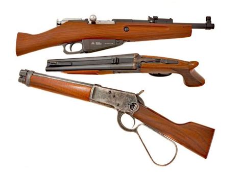 Sawn Off Lever Action Rifle