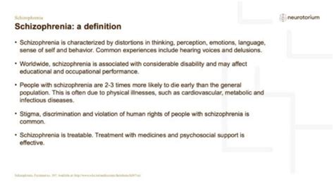 Schizophrenia Definitions And Diagnosis Neurotorium Schizophrenia Definitions And Diagnosis Neurotorium