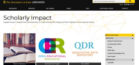 Scholarly Impact University Of Iowa Libraries
