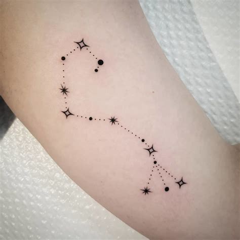 Scorpio Constellation Stars Tattoo The Perfect Way To Show Your