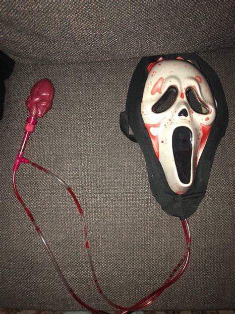 Scream Mask With Blood