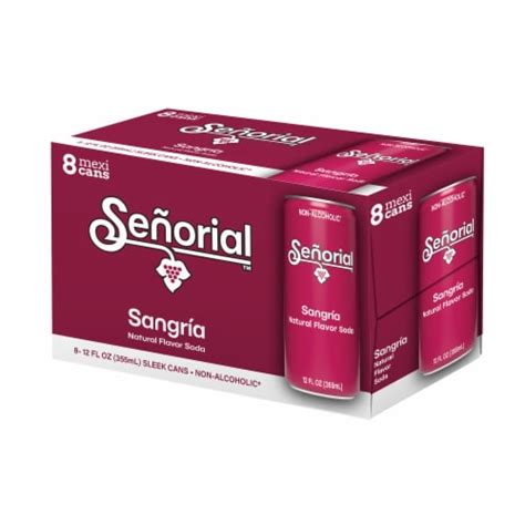 Se Orial Sangria Soda Cans 8 Pk 12 Fl Oz Foods Co