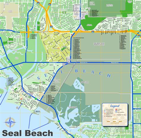 Seal Beach Zip Code Map At Caleb Venning Blog