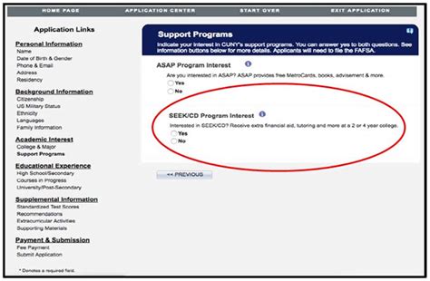 Seek Program Application Process Lehman College