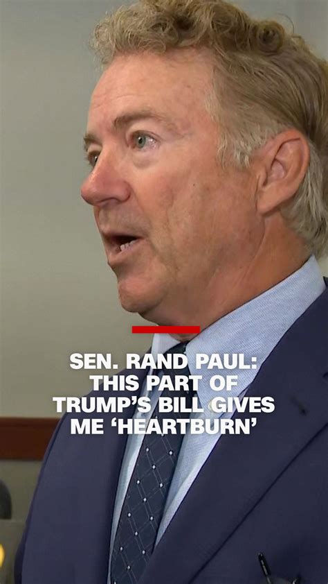 Sen Rand Paul This Part Of Trump S Bill Gives Me Heartburn Cnn Sen Rand Paul This Part Of Trump S Bill Gives Me Heartburn Cnn
