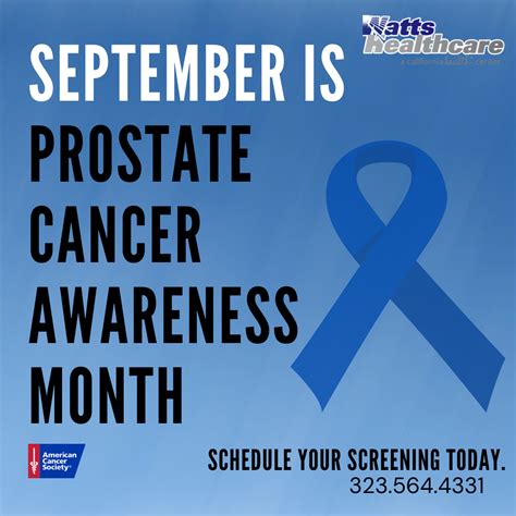 September Is National Prostate Cancer Awareness Month Holman United