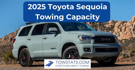 Sequoia Towing Capacity: What You Need to Know for Safe Hauling