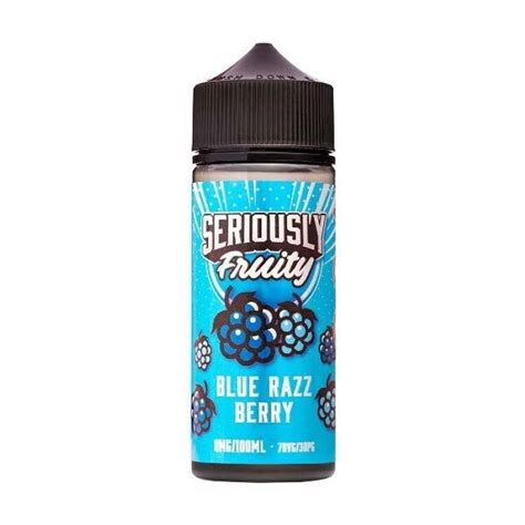 Seriously Fruity Blue Razz Berry 100Ml Buy Now True Vape