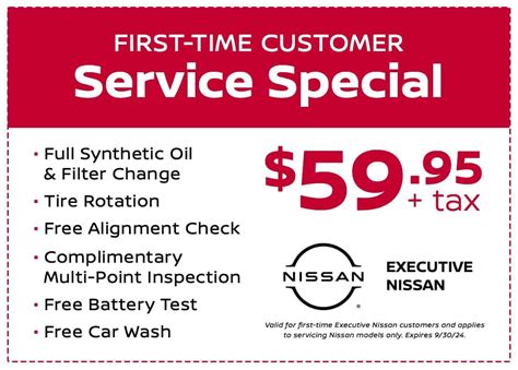 Service Price Change Nissan Of Lithia Springs