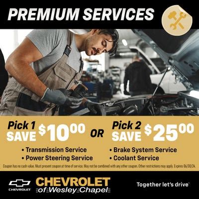 Service Specials Wesley Chapel Fl Chevy Of Wesley Chapel