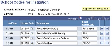 Setting Up Your School Codes