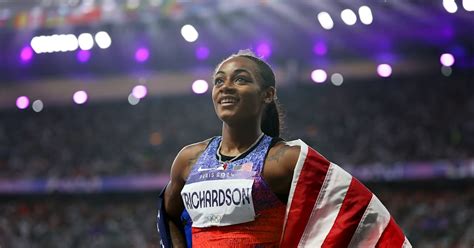 Sha Carri Richardson Dominated In Her Olympic Debut The Spun