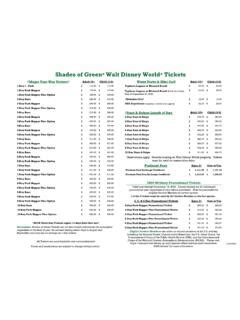 Shades Of Green Walt Disney World Tickets Shades Of Green Walt Disney