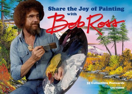 Share The Joy Of Painting With Bob Ross 35 Postcards Rizzoli New York Share The Joy Of Painting With Bob Ross 35 Postcards Rizzoli New York