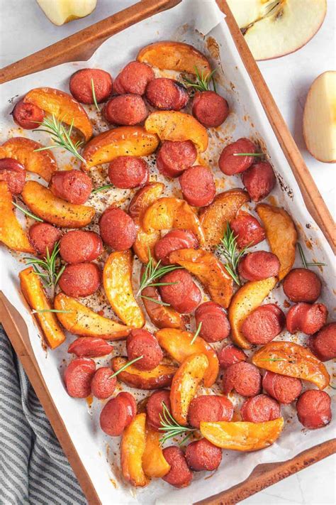Sheet Pan Chicken Apple Sausage Recipe With Apples Fivehearthome Sheet Pan Chicken Apple Sausage Recipe With Apples Fivehearthome