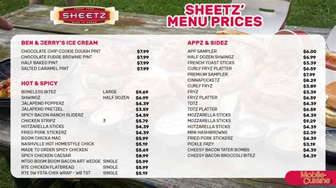Discover Everything to Know About the Sheetz Menu