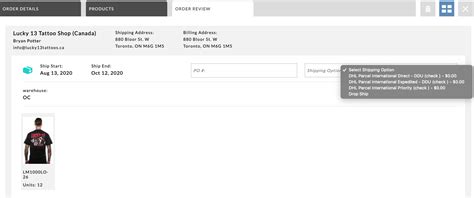 Ship To A Secondary Address Drop Ship Nuorder Help Desk Home
