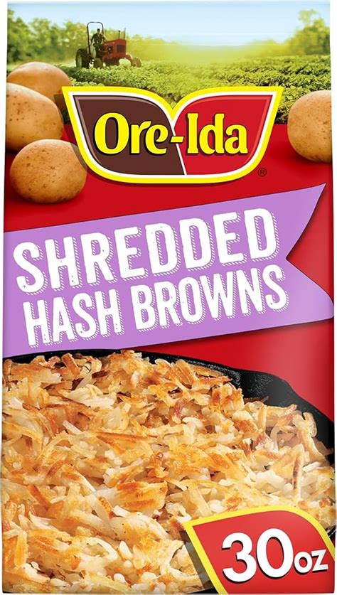 Shredded Hash Brown Potatoes Ore Ida United States Products Heinz