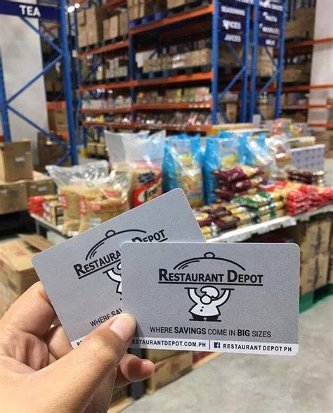 Sign Up For Free Membership Today And Enjoy Savings In Big Sizes Here At Restaurant Depot Http Www Restaurantdepot Com Ph