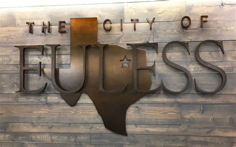 Signage Project City Of Euless Tx