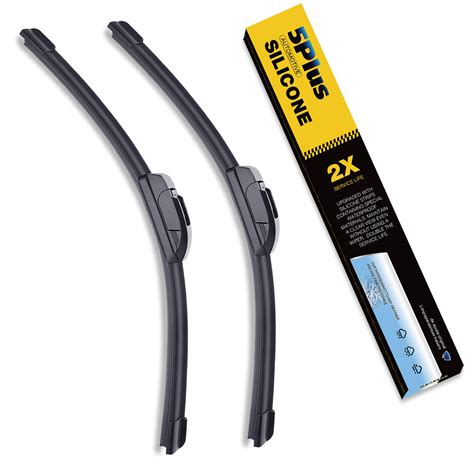 Upgrade Your Ride with Durable Silicone Wiper Blades for Clear Visibility