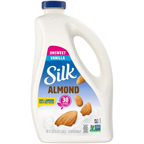 Silk Almond Unsweetened Milk Vanilla Products Lowes Foods To Go