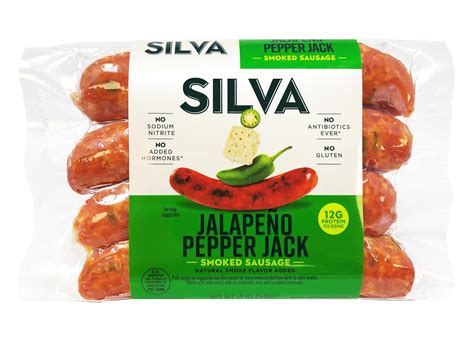 Silva Jalapeno Pepper Jack Smoked Sausage Us Foods Chef Amp 39 Store