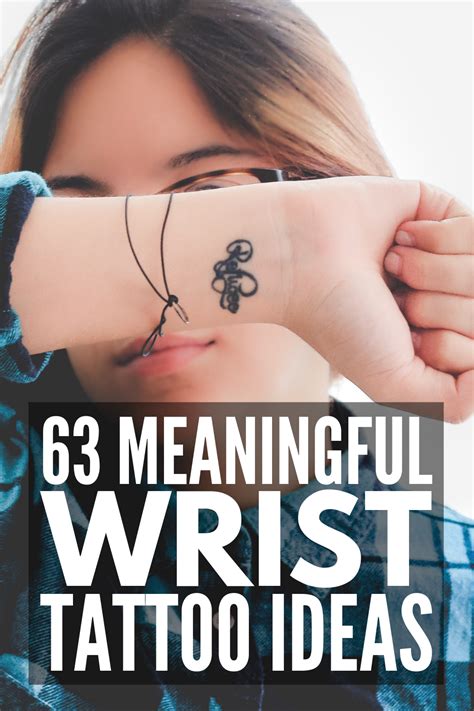 Simple And Elegant 63 Meaningful Wrist Tattoos For Women Meaningful