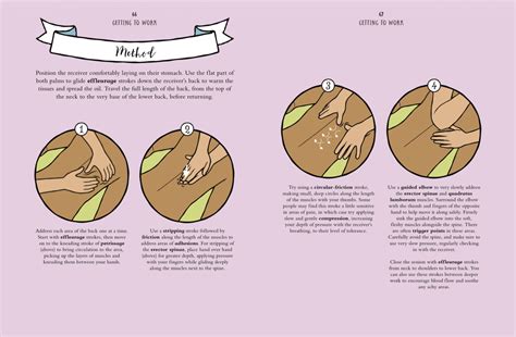 Simple Massage Techniques With Illustrations For Beginners