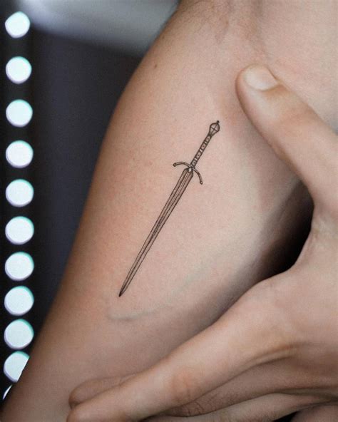 Simple Sword Tattoo Designs Tattoodo Find Your Next Tattoo