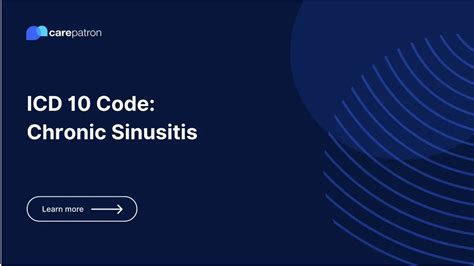 Sinusitis Icd 10 Cm Codes 2023