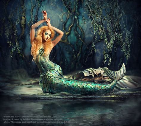 Siren Mythical Creature Sandsilope