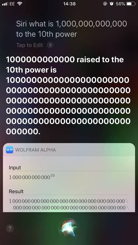Siri What Is 1 Trillion To The 10Th Power Siri What Is 1 Trillion To The 10Th Power